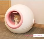 Fully Enclosed Litter Box Deodorant Cat Toilet - Image 2