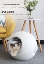 Fully Enclosed Litter Box Deodorant Cat Toilet - Image 8