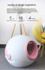 Fully Enclosed Litter Box Deodorant Cat Toilet - Image 9