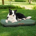 Medium Dog Outdoor Removable And Washable Inflatable Waterproof And Non-slip Dog Bed Summer Pet Travel Mat