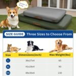 Medium Dog Outdoor Removable And Washable Inflatable Waterproof And Non-slip Dog Bed Summer Pet Travel Mat - Image 4