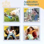 Portable Dog Water Bottle 700ml Stainless Steel Leak Proof Puppy Water Dispenser With Drinking Feeder For Pets Travel Walking Hiking And Outdoor Activities - Image 4