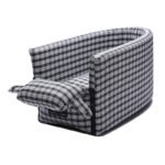 Portable Pet Dog Car Seat Central Control Nonslip Dog Carriers Safe Car Armrest Box Booster Kennel Bed For Small Cat Dog Travel - Image 6