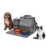 Dog Travel Bag Kit Pet Bag Out Travel Convenient Large-capacity Backpack Outdoor Travel Traveling Storage Bag Mat - Image 8