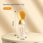 Portable Dog Water Bottle Food And Water Container For Pet Pets Feeder Bowl Outdoor Travel Drinking Bowls Water Dispenser - Image 6