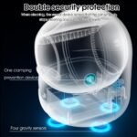 Smart Automatic Cat Litter Box,Automatic Scooping And Odor Removal, App Control, Support 5G    2.4G WiFi For Multiple Cats, Double Odor Removal - Image 5