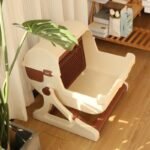 Open Tilting Cat Toilet Extra Large Semi-automatic Litter Box - Image 4