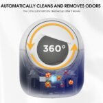 Smart Automatic Cat Litter Box,Automatic Scooping And Odor Removal, App Control, Support 5G    2.4G WiFi For Multiple Cats, Double Odor Removal - Image 4