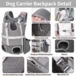 Portable Breathable Cat Pet Carrier Backpack For Outdoor Activities Large Capacity Expandable Cat Cage - Image 6